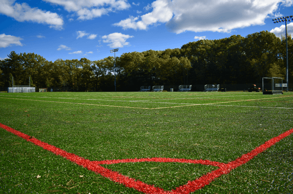 Turf field in Massachusetts