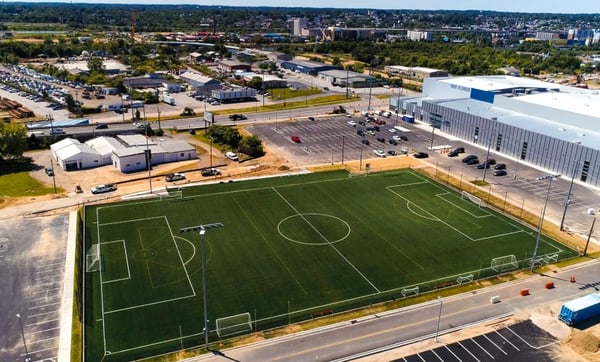 Outdoor Field at 76ers Fieldhouse