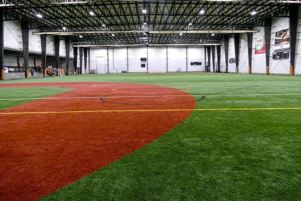 Indoor Turf Field inside Sports Complex