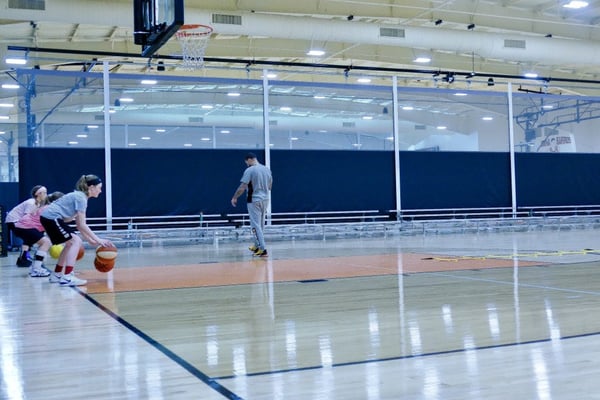 Basketball Training at Dana Barros Basketball Club