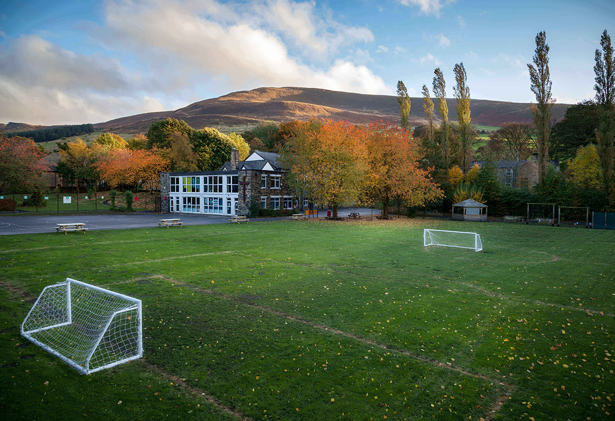 Outdoor Grass Soccer Field