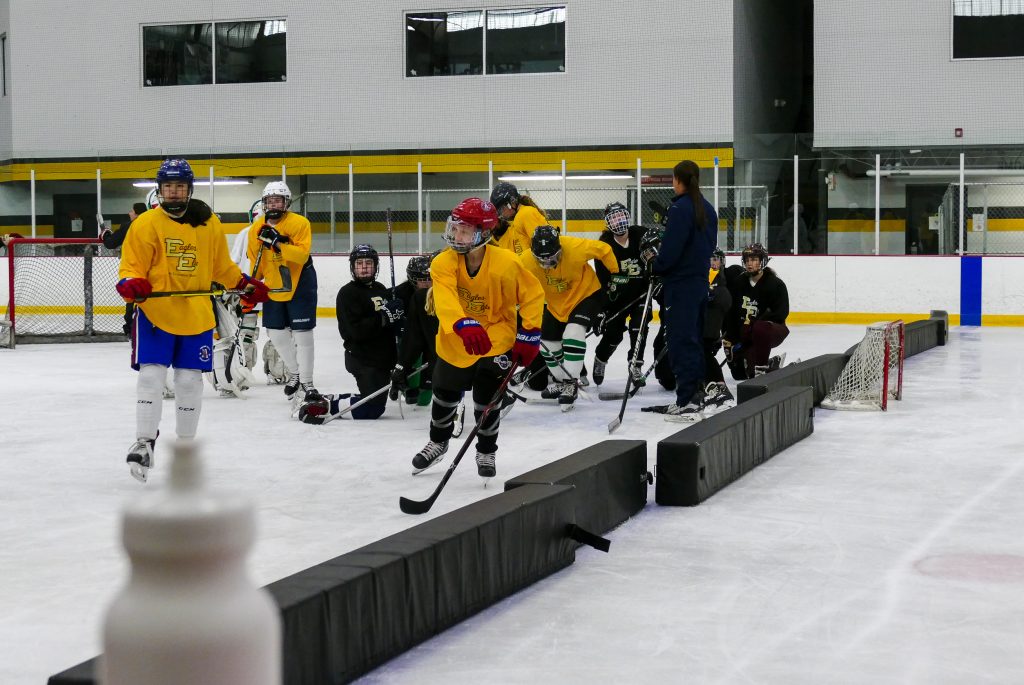 young athletes during game