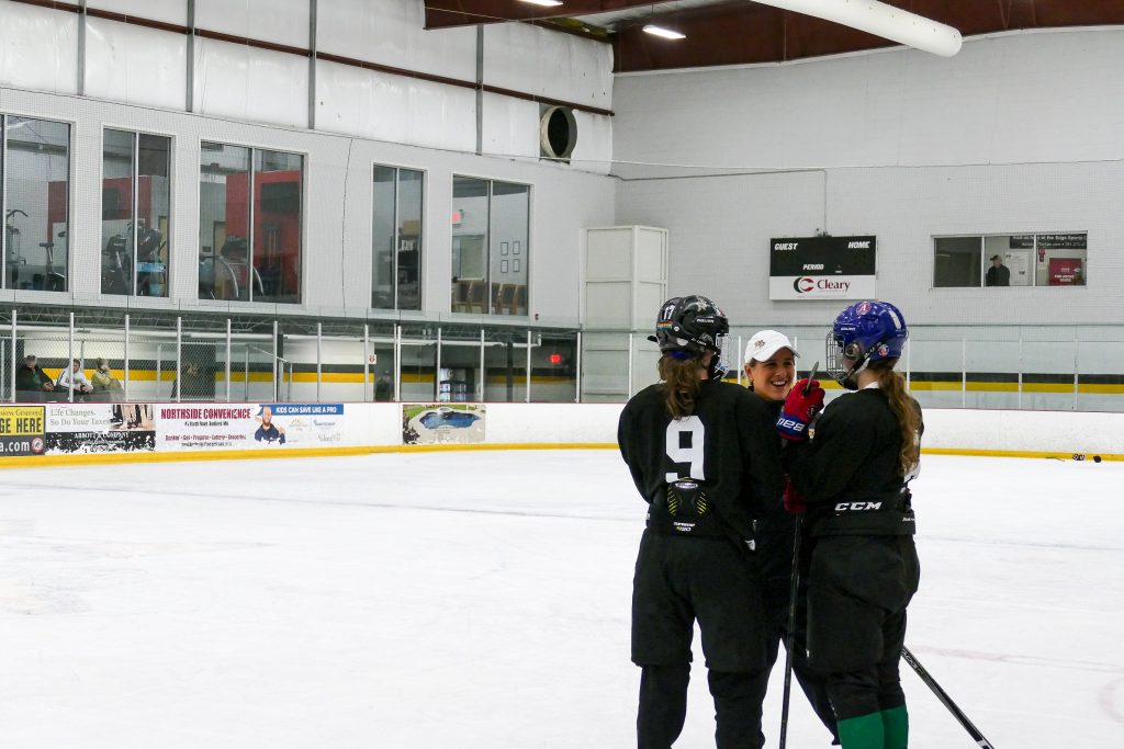 ice hockey field